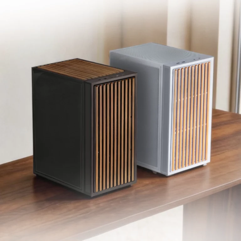LIAN LI B4-1X DAN CASE MATX VERTICAL AERODECK BLACK