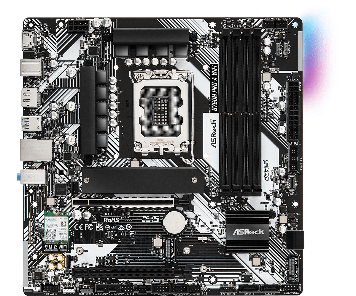 ASROCK B760M PRO -A WIFI thumbnail 3