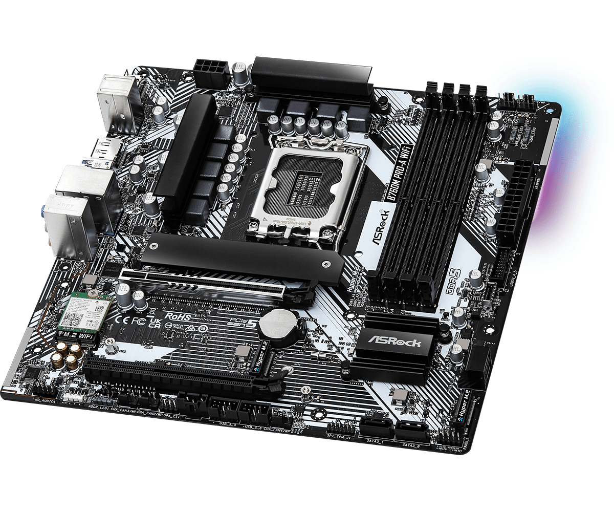 ASROCK B760M PRO -A WIFI thumbnail 4