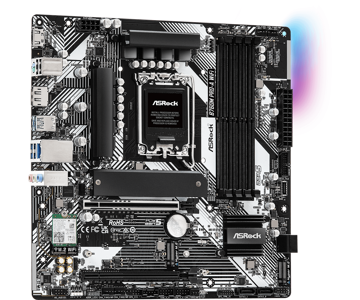ASROCK B760M PRO -A WIFI thumbnail 5