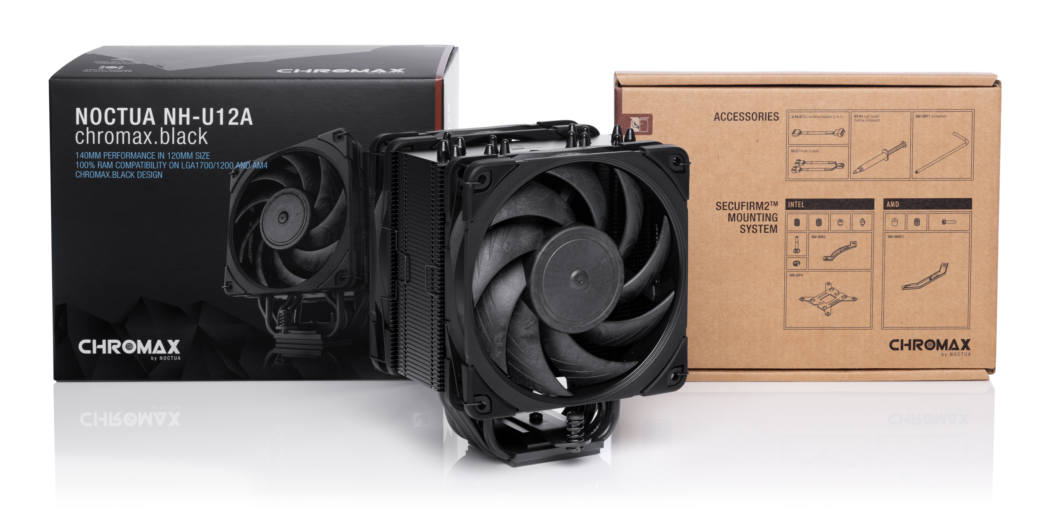 NOCTUA NH-U12A CHROMAX.BLACK thumbnail 4