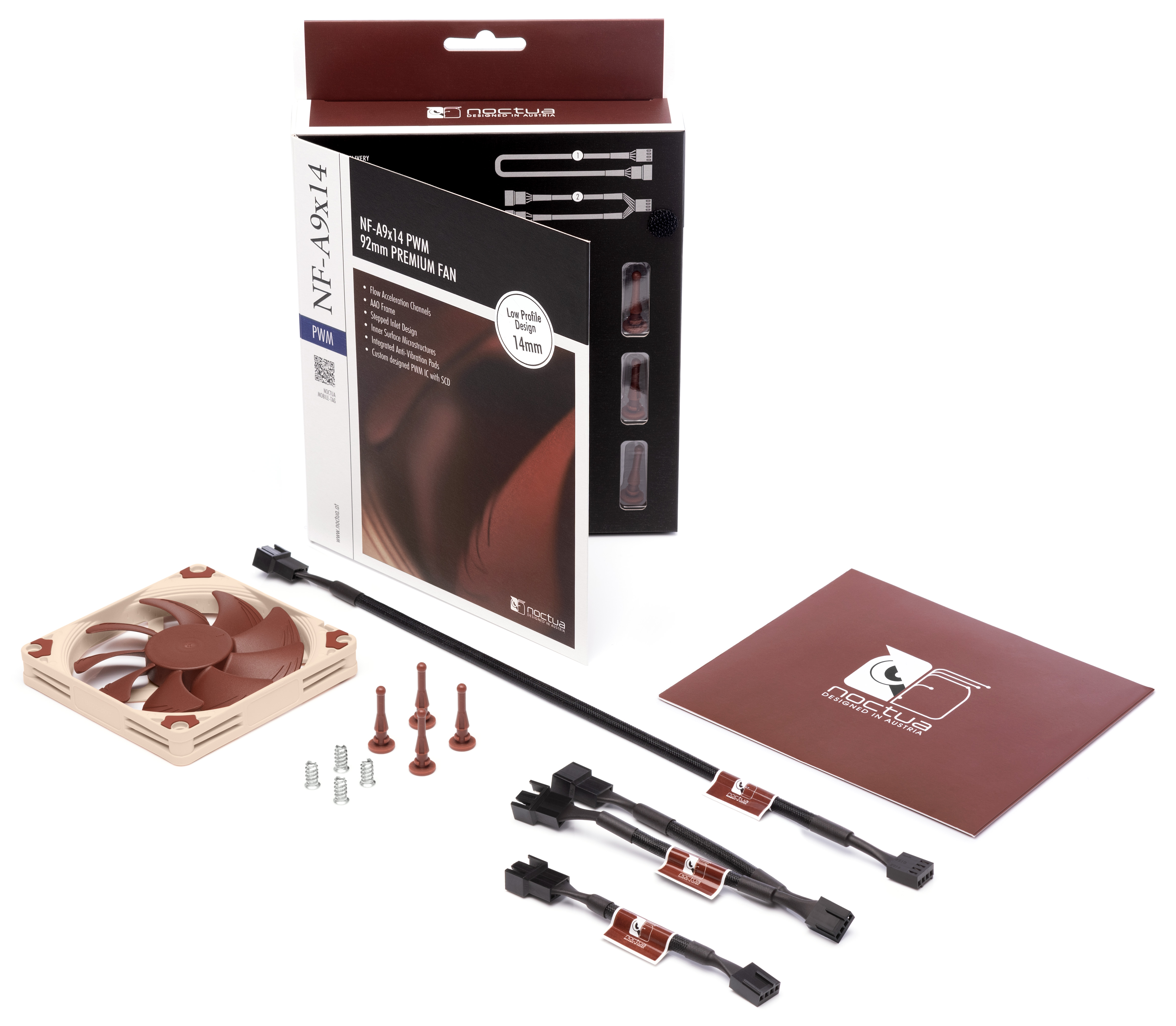 NOCTUA NF-A9X14 9214 PWM 2200RPM thumbnail 4