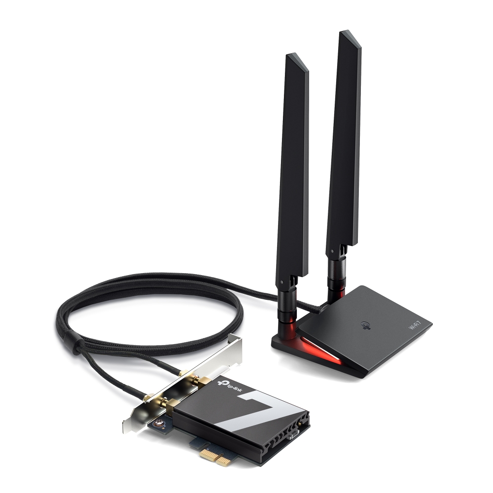 TP-LINK Archer TBE550E BE9300 Wi-Fi 7 藍牙 5.4 PCIe 網絡卡 thumbnail 3