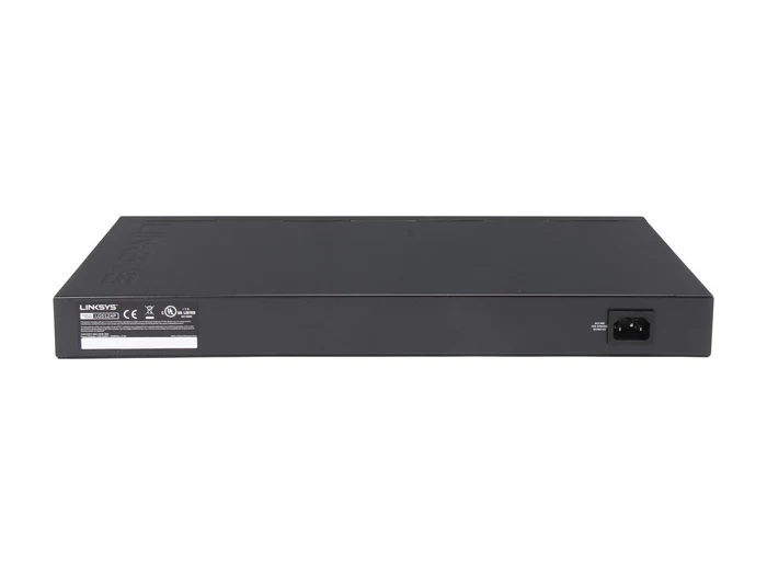 LINKSYS LGS124P-AP 24-PORT DESKTOP GIGABIT POE SWITCH thumbnail 2