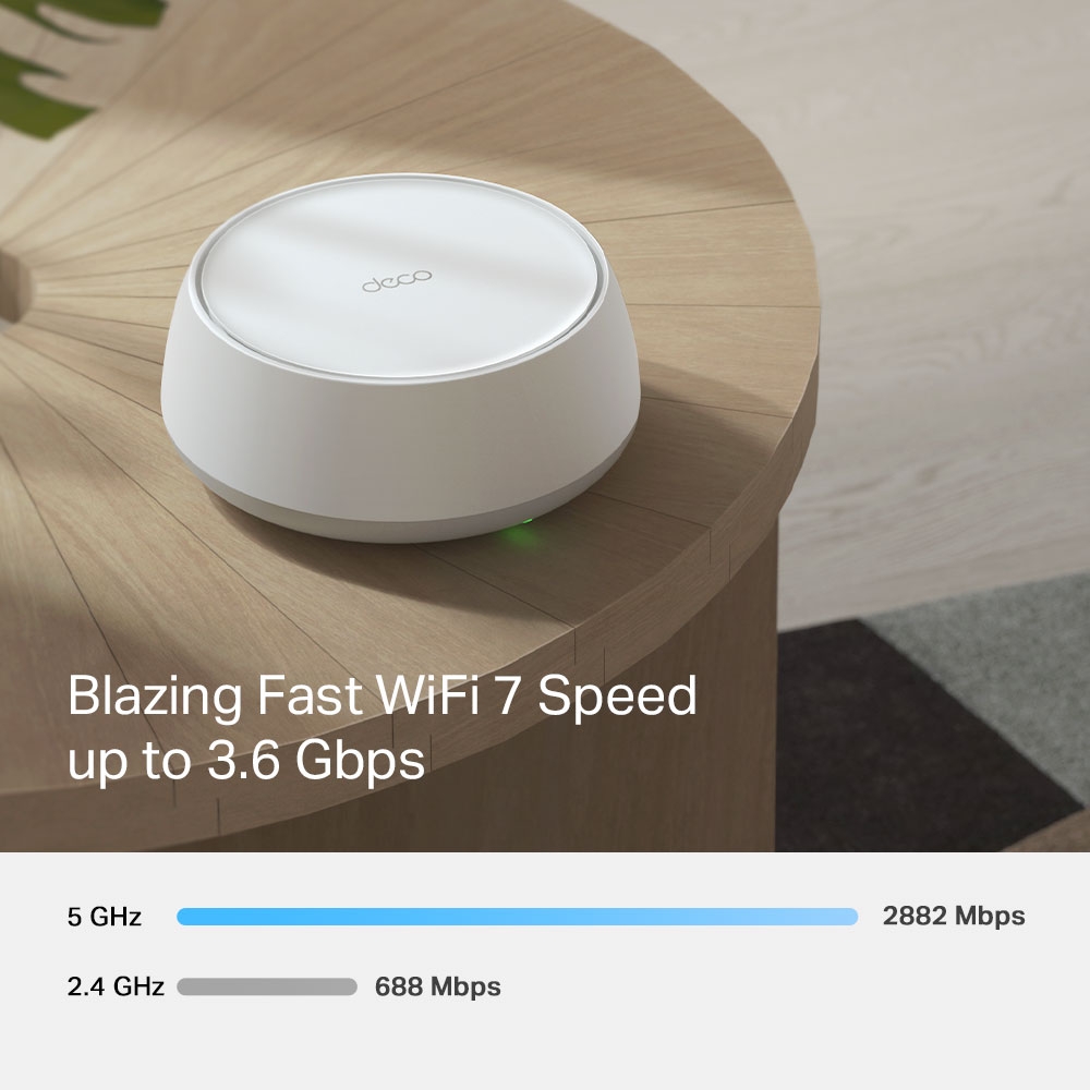 TP-LINK DECO BE22 BE3600全屋覆蓋 Mesh WiFi 7路由器(3-PACK) thumbnail 2
