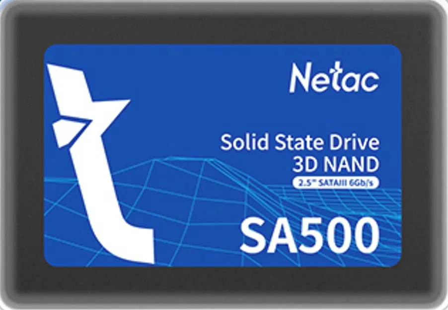 NETAC SA500 512GB 2.5" SATAIII 3D NAND SSD