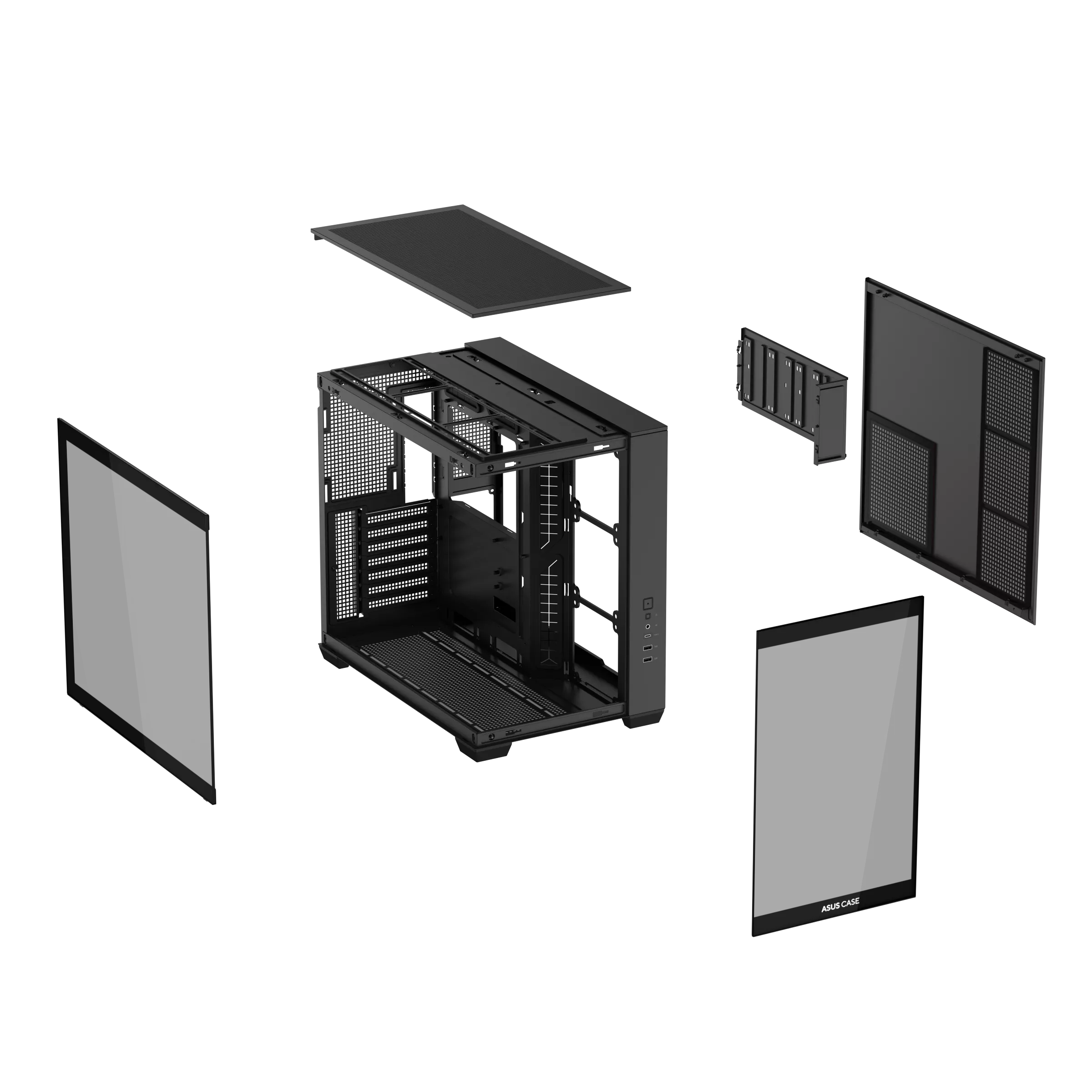 ASUS A32 TG ATX CASE BLACK thumbnail 15