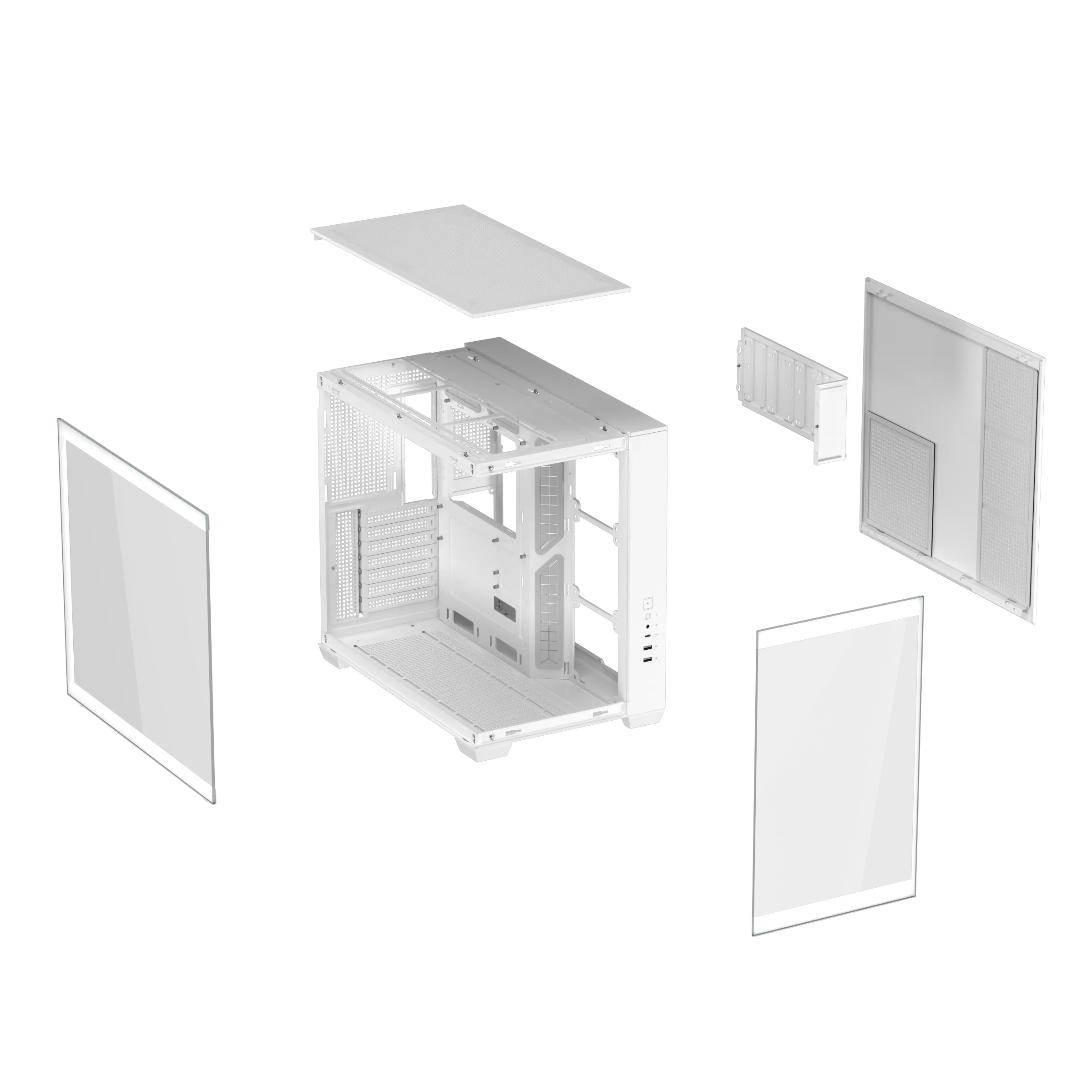 ASUS A32 TG ATX CASE WHITE thumbnail 15