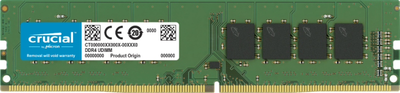 CRUCIAL 32GB DDR4-3200 UDIMM CL22
