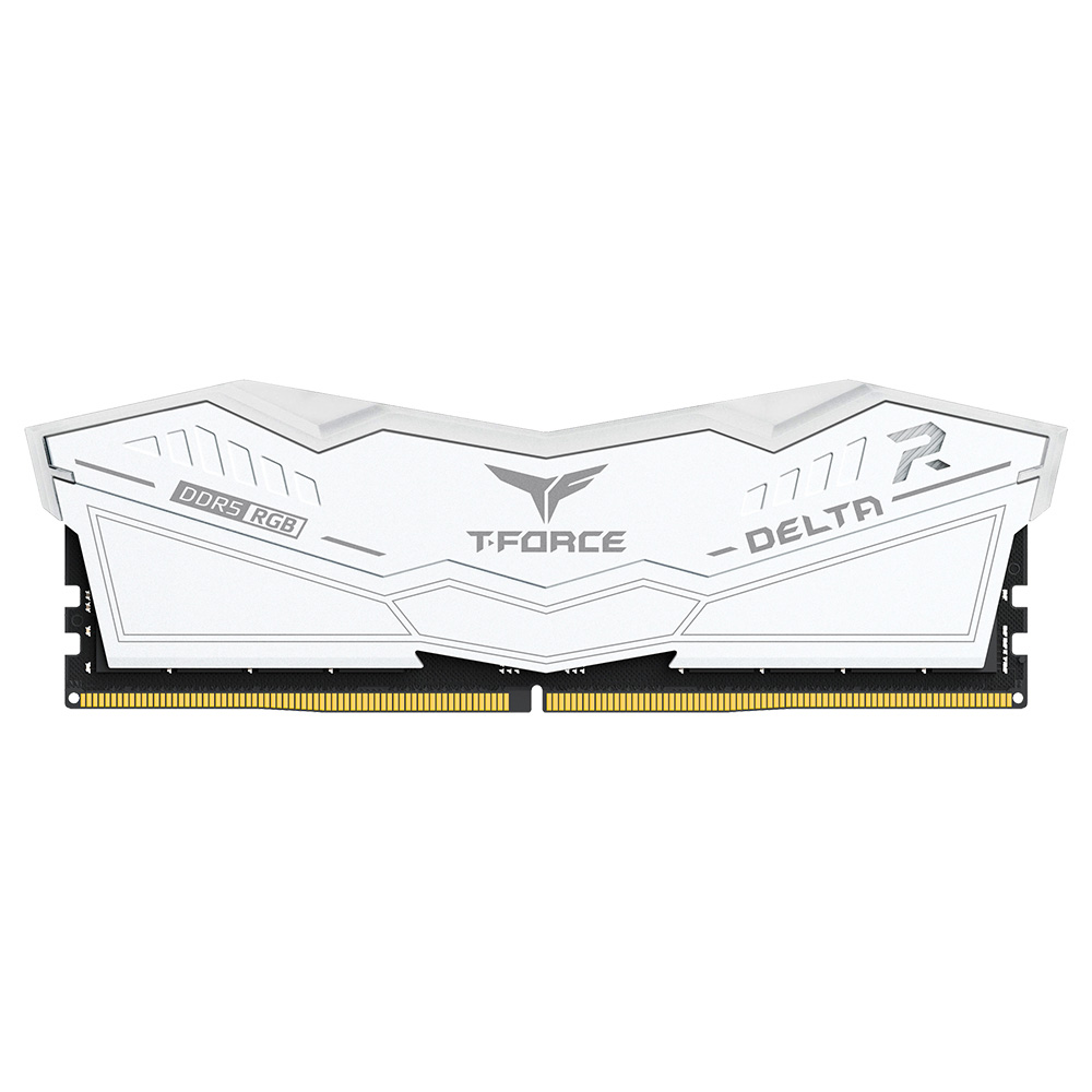 TEAM DELTA RGB 32G(16G*2) DDR5 6000MHz CL28 WHITE thumbnail 5