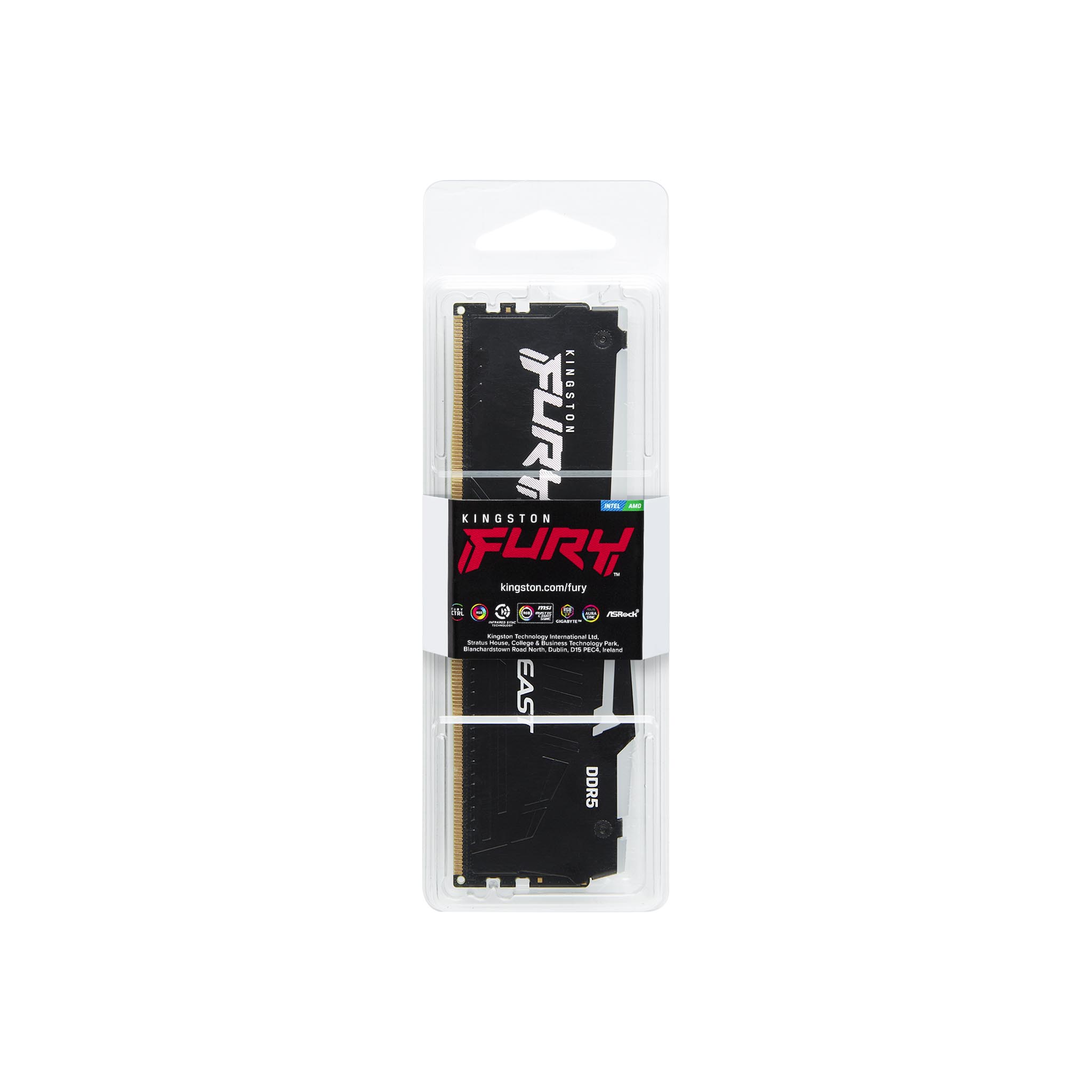 KINGSTON FURY Beast RGB 32GB KIT (32GB*2) DDR5 6000MHz CL36 thumbnail 2