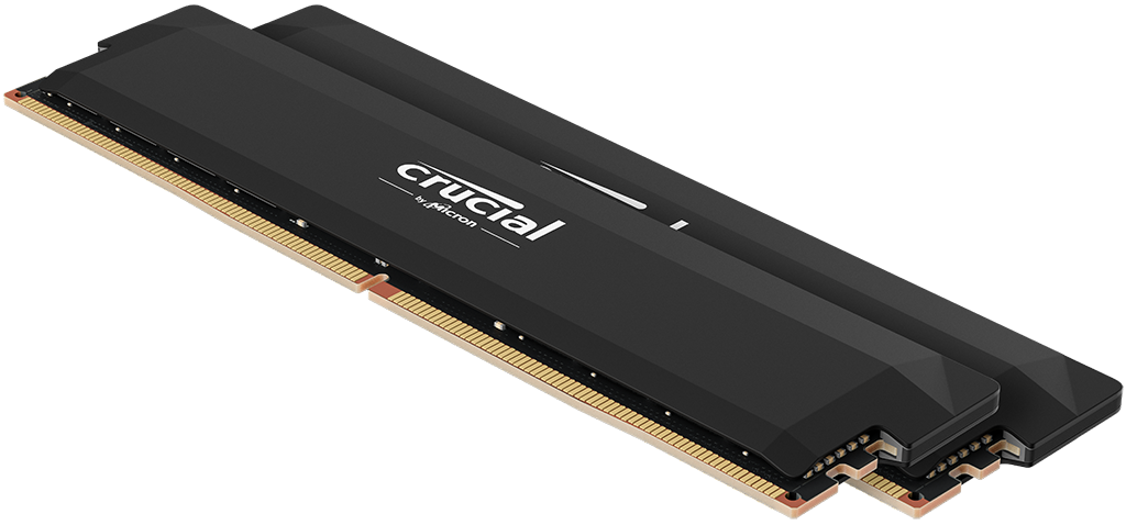 CRUCIAL PRO 32GB(16GB*2) DDR5 6400MHZ CL38 BLACK