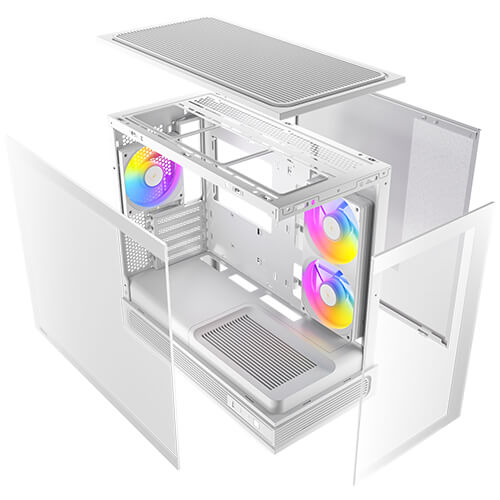 ANTEC C2M ARGB CASE WHITE thumbnail 14