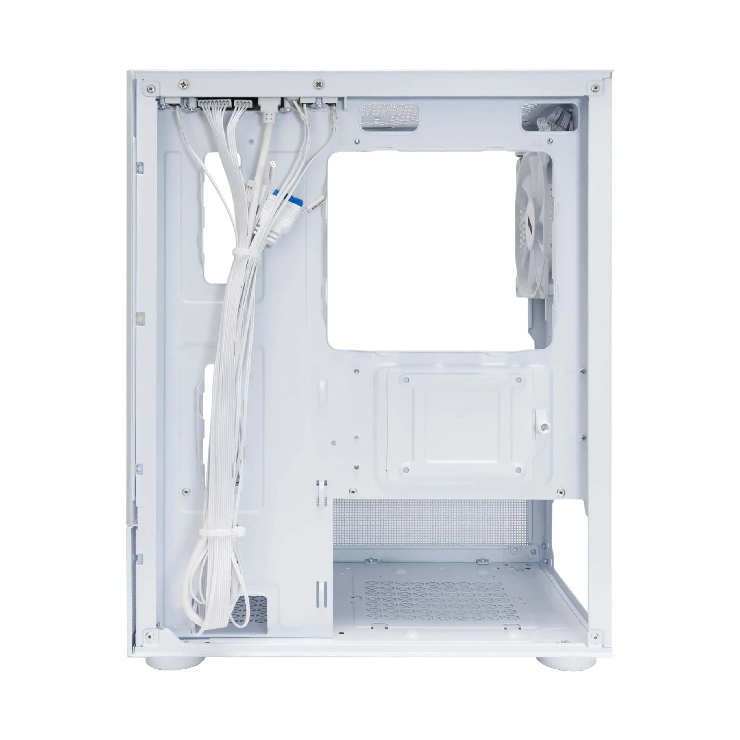 1STPLAYER MI2-A MATX CASE W/ 3 ARGB FANS WHITE thumbnail 5