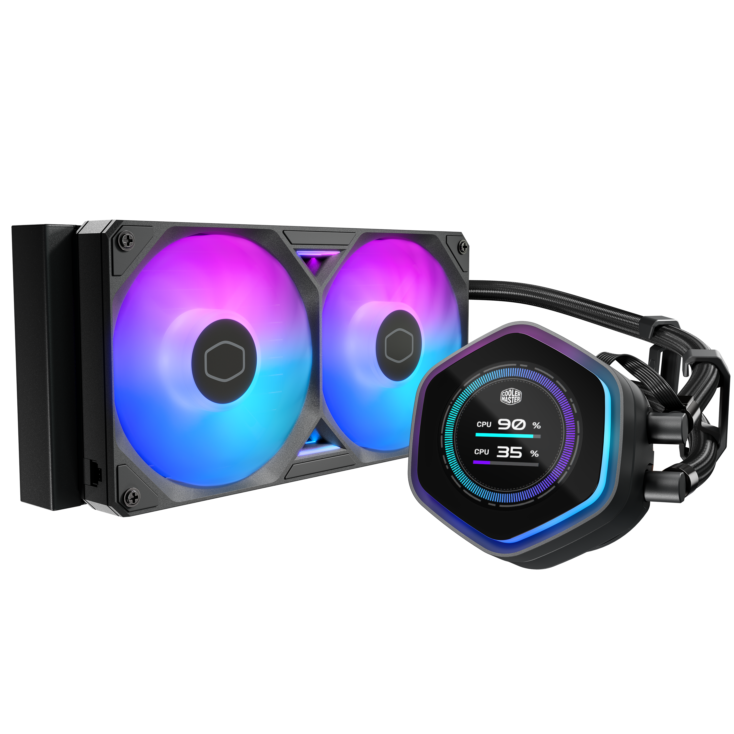 Cooler Master MASTERLIQUID ATMOS II 240 LCD BLACK