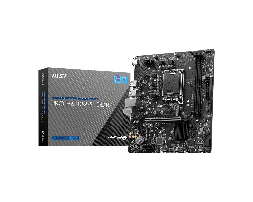 MSI PRO H610M S DDR4
