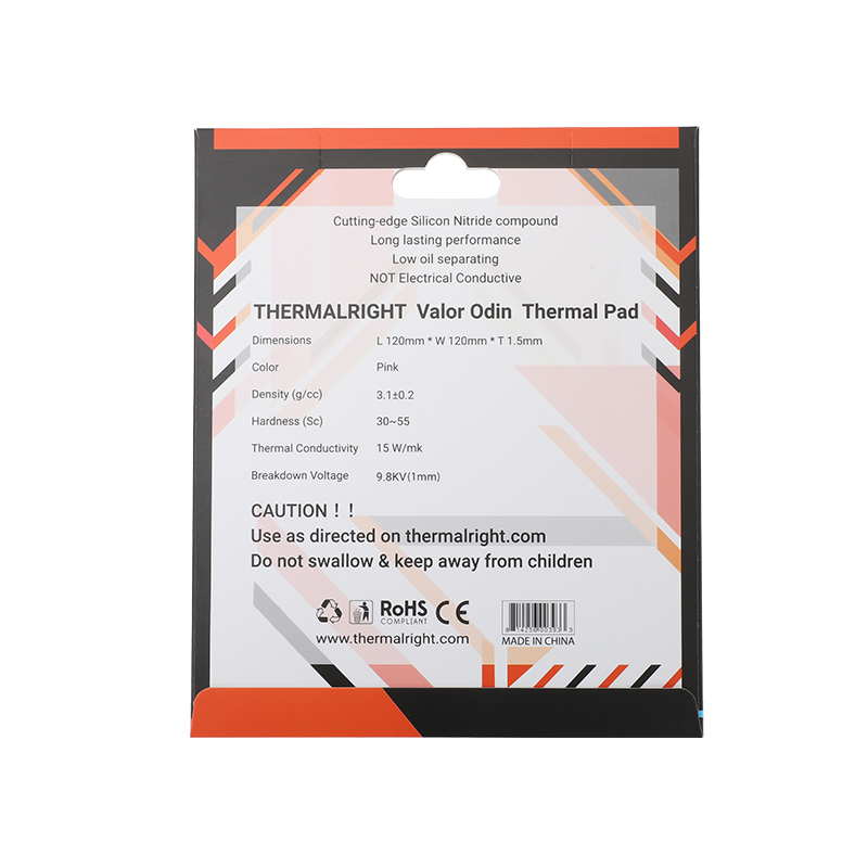 THERMALRIGHT VALOR ODIN THERMAL PAD 120x120x1.5MM thumbnail 5