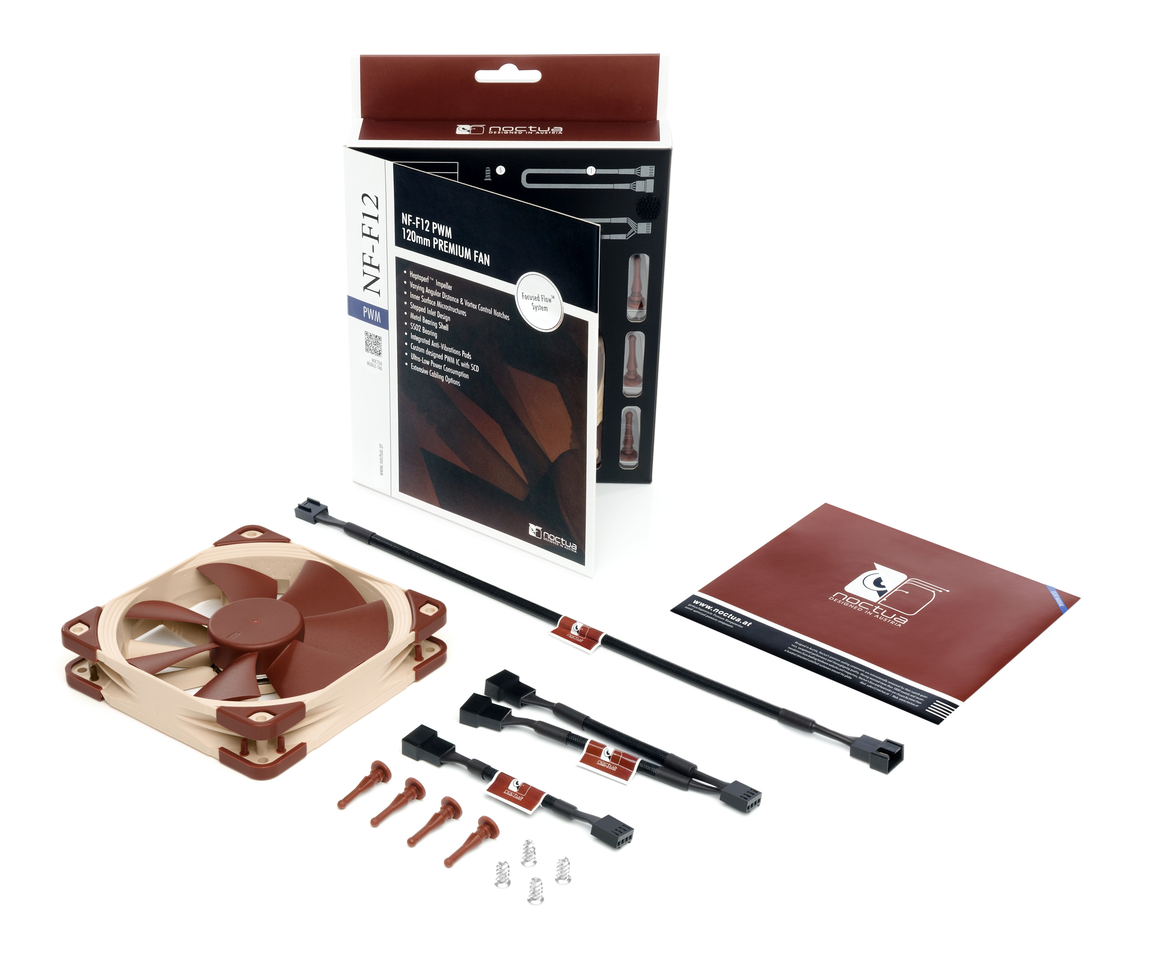 NOCTUA NF-F12 PWM 1500rpm thumbnail 3