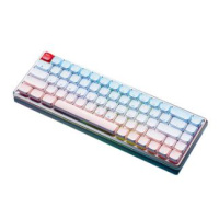 AULA FIRE H68 三模機械鍵盤 矮軸 青軸 PINK--BLUE thumbnail 3